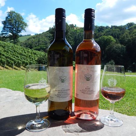 Wein Lodge Durbach - Gruppenhaus Weingut Neveu Bagian luar foto